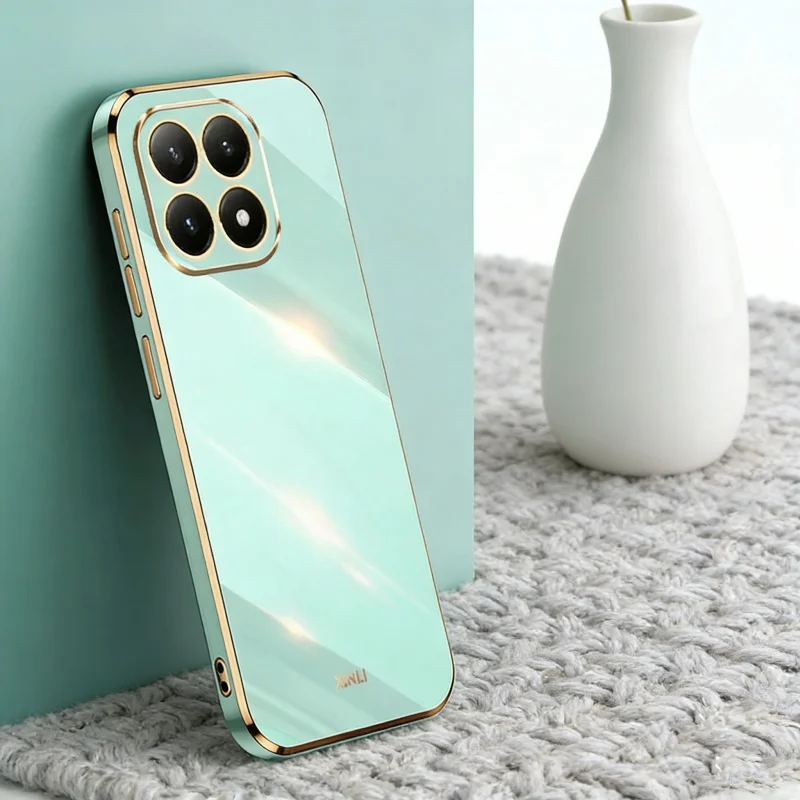 Retro Solid Color Frosted Skin Feel Shield Pouch