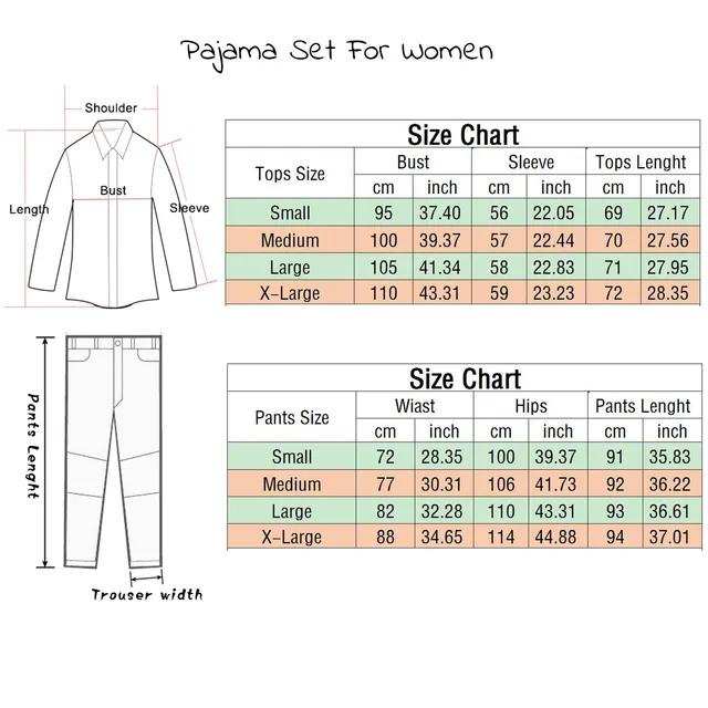 2Pcs Women Pajamas Set Spring Summer Casual Lapel Tops + Feather Pants Suits Sexy Lingerie Nightwear Silk Satin Pyjamas Homewear 5