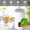 110V/220V Milk Frother 4 In 1 Cooker Auto Mixer for Coffee Milk Foamer Machine Stainless Steel Milk Heating Steamer Foamer 4