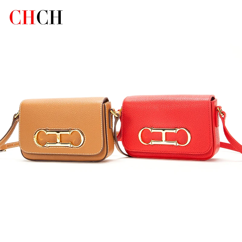 CHCH 2022 Ladies Shoulder Bags Designer Fashion Brand Leather Women
