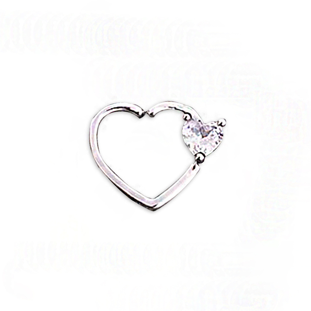 Hoop Nostril Bendable Ring Gem Cartilage Tragus Daith Piercing Earrings Septum Clicker Helix Conch Rook Piercing