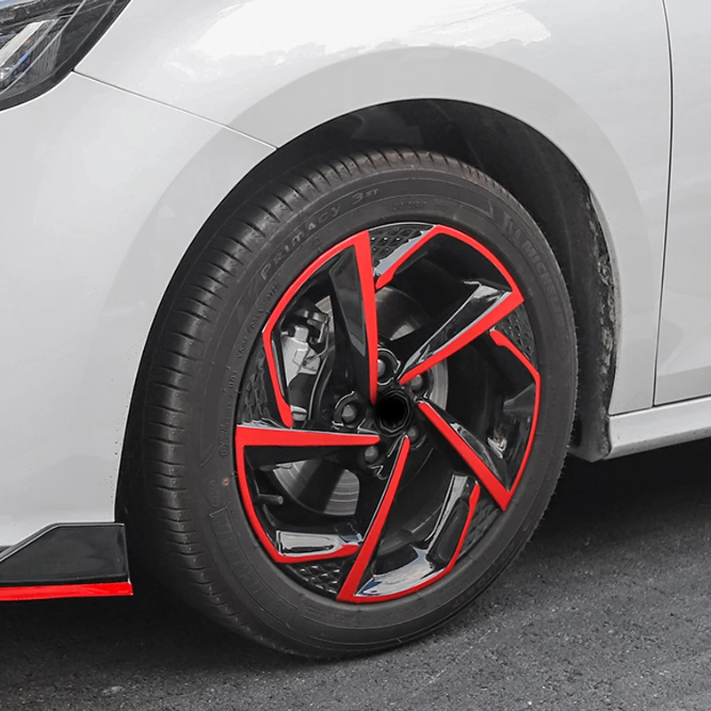 

For MG5 2021 (4 Tire) Hub Stickers Decorative