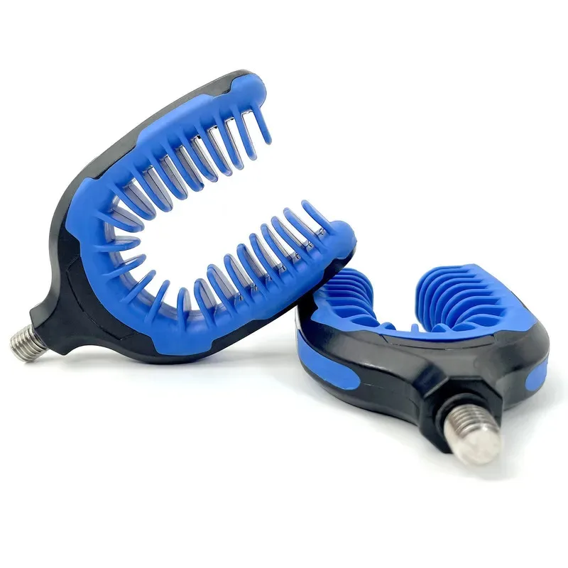 BRAVMACK Fishing Rod Holder Rest Gripper Head Thread Prevent Slipping Tackle Fishing Gripper Rest for Rod