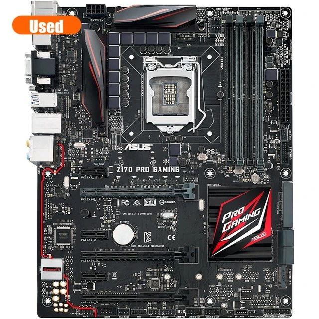 Asus Z170 Pro Gaming Player Country Board Supports 1151-pin Ddr4