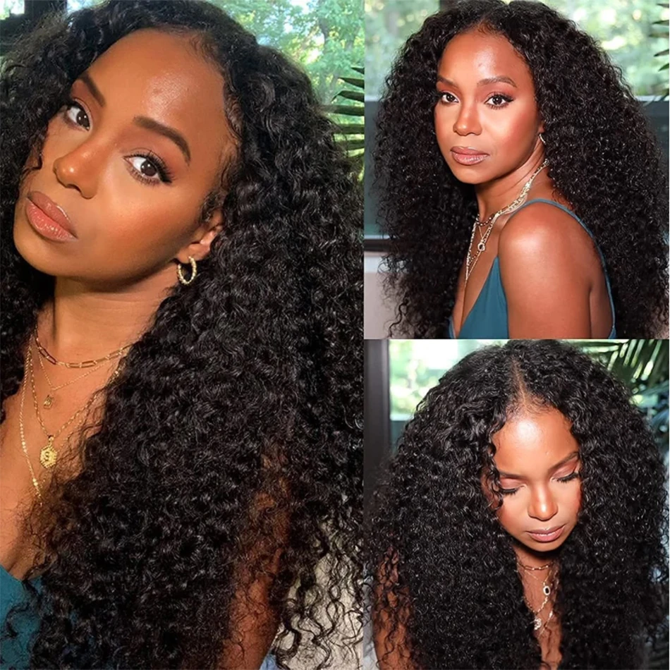 12A Kinky Curly Human Hair Bundles 1/3/4 Bundles Deal 30 Inch Virgin Hair Extensions Weave