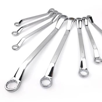 Multifunctional Double-ended Spanner Double Head Box End Wrench Heat Treated Hardened Offset Ring Spanner 1