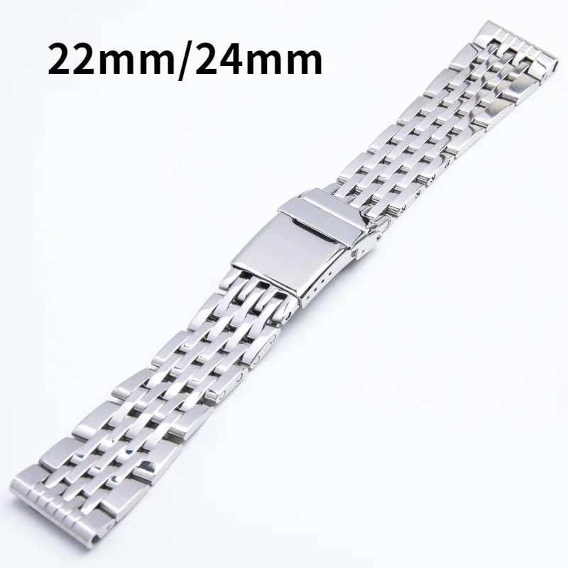 

Quality 22mm 24mm Solid Stainless Steel Watch Band Bracelet Fit For Breitling strap For avenger navitimer superocean Watchband