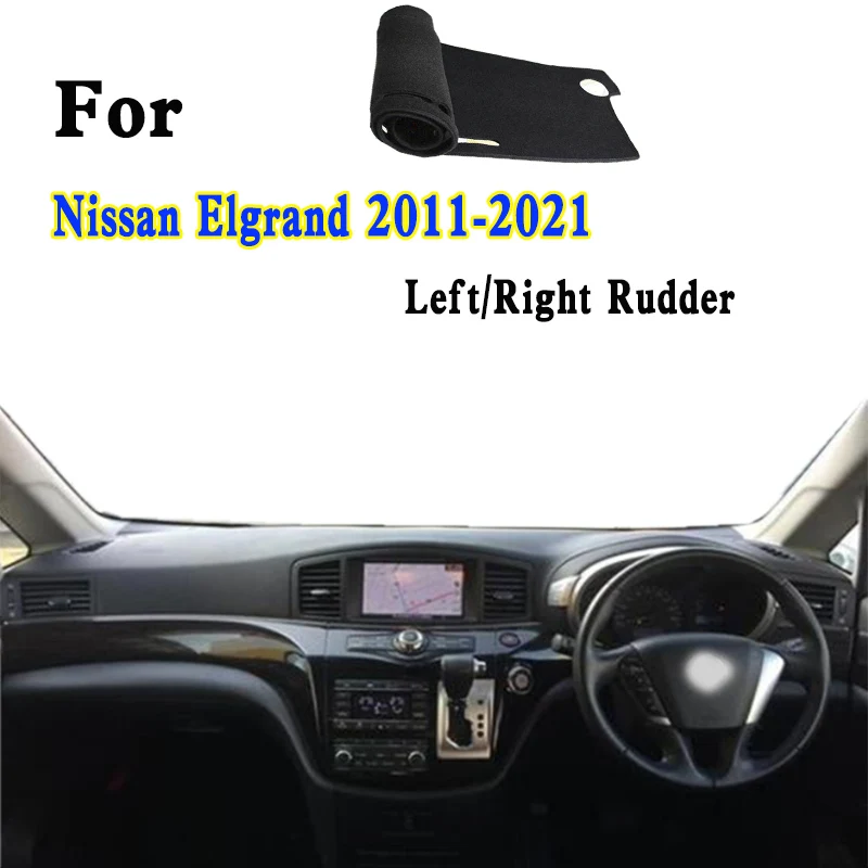 

For 2011-2021 Nissan Elgrand 250 350 E52 Car Accessories Dashboard Cover Instrument Panel Dash Mat Dashmat Protective Pad