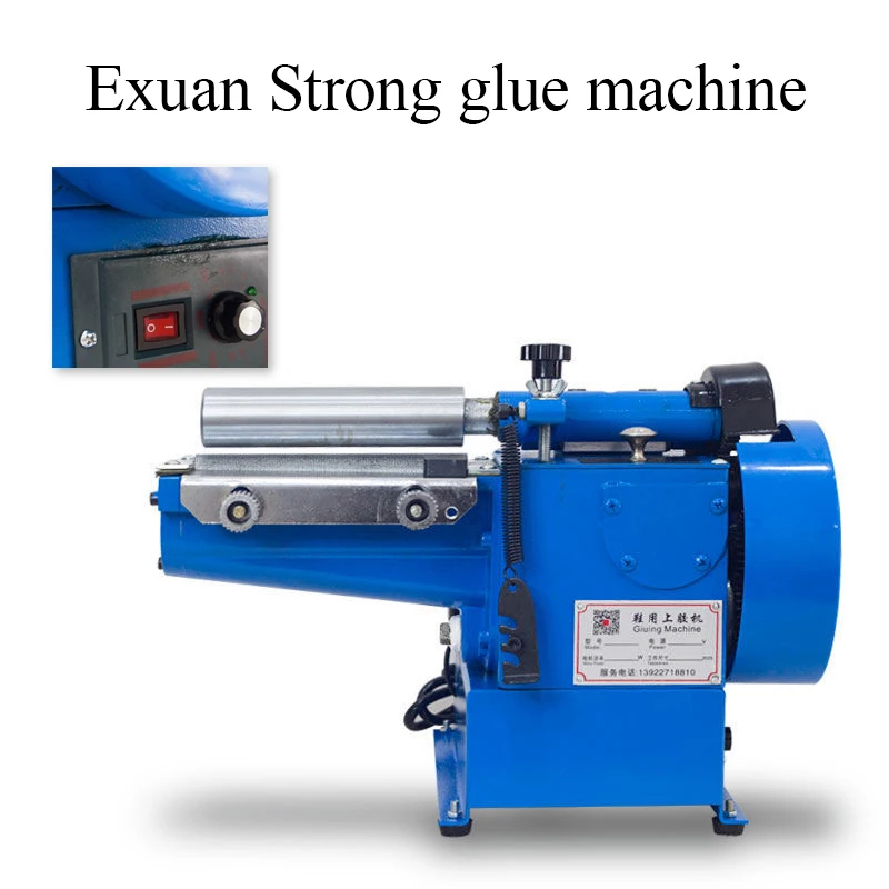 

Starke Leistung Kleber Kleben Maschine 160mm Gelb Kunststoff Benzin Kleber Roller Schuh Kleben Maschine