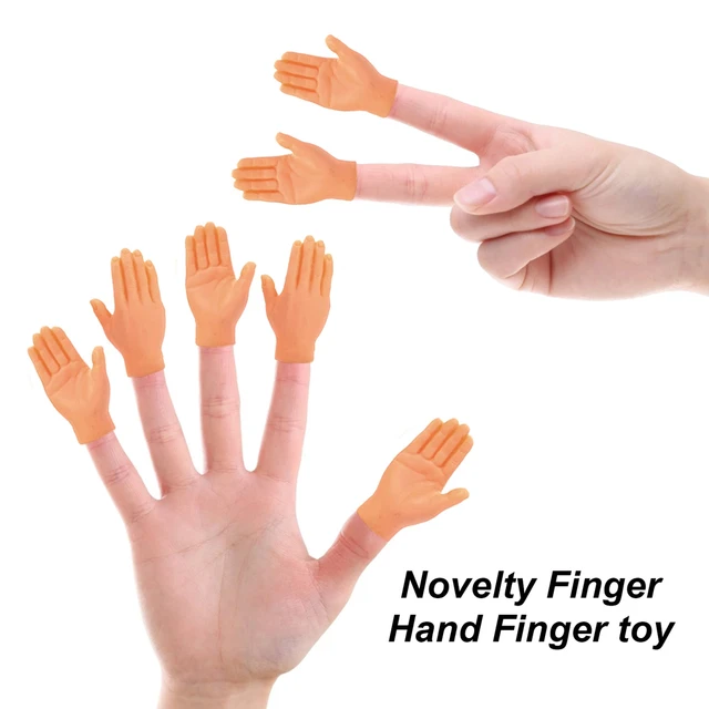 Finger Puppet Mini Finger Hands Tiny Hands with Left Hands and Right Hands  for Game Party - AliExpress