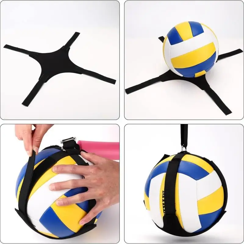 Volleyball Spiking Training Aid Adjustable Belt Serve Training Equipment Bouncing Train Rope Beach Volleyball Accessories