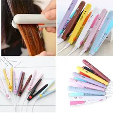 

Multicolor Student Dual Purpose 2 in 1 Ceramics Hair Curler Mini Electric Splint