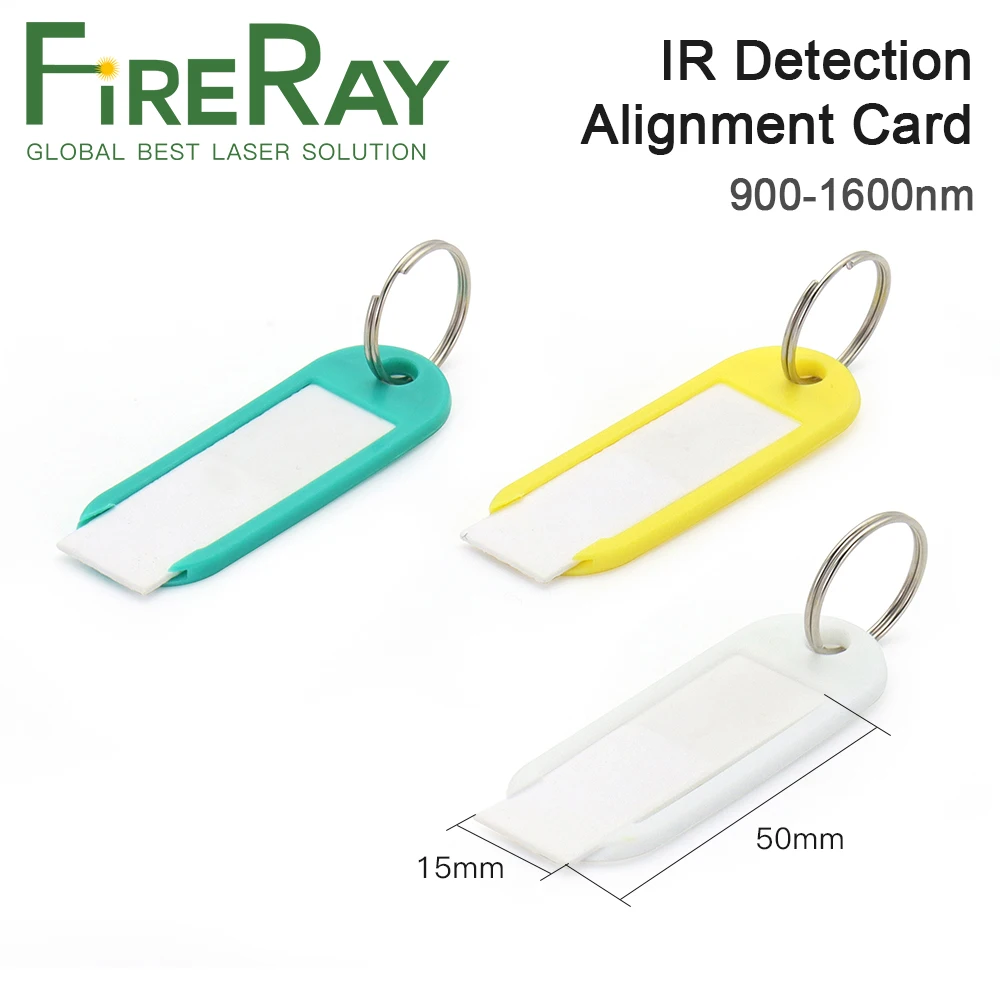 FireRay IR 감지 정렬 카드 900-1600nm 적외선 조광기 시각화기 교정기 YAG 섬유 레이저 기계용 세라믹 플레이트