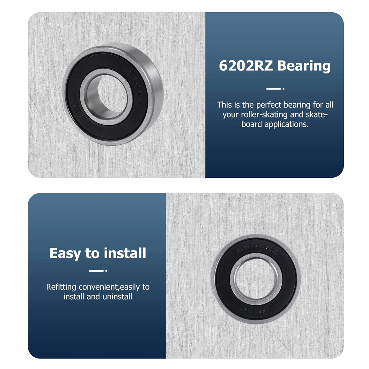Replacement 6202RZ Ball Bearings 35x15x11mm