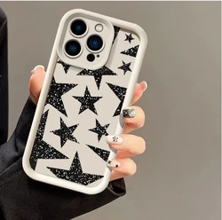 Charming Black Star Soft Phone Case - Honor MAGIC 7Pro 5G (S22640)