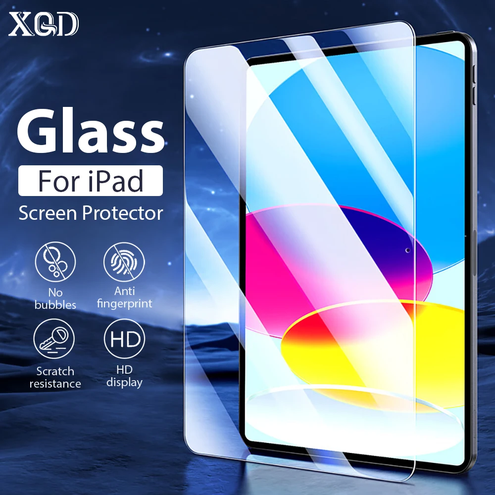 

Tempered Glass For Ipad Pro 12.9 11 4th 6th 2022 Air 5 4 3 Screen Protector For Ipad 9 9th 10th Generation Mini 6 2021 10.2 9.7