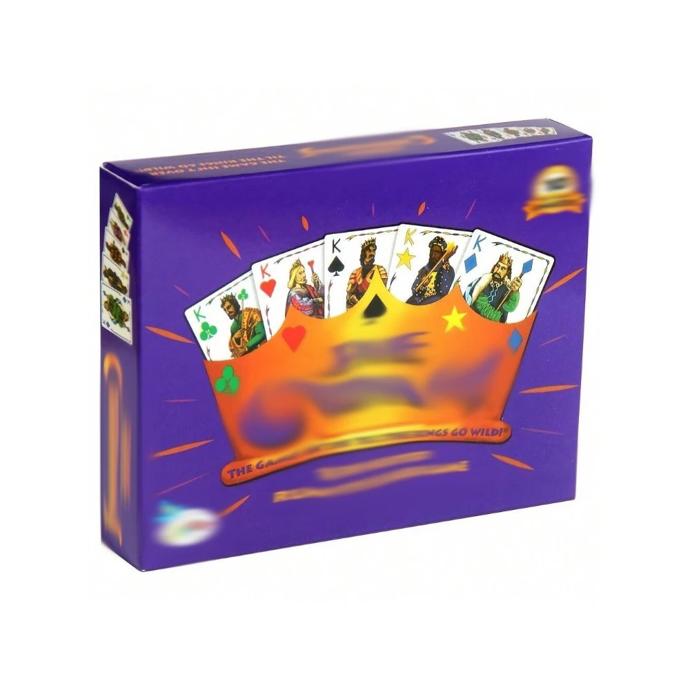 Jeu de société Le jeu n'est pas sur jusqu'à ce que les rois vont sauvages 5 Jeu de cartes de style rummy Suit Jour de Noël Jour de Thanksgiving Nouvel An 1