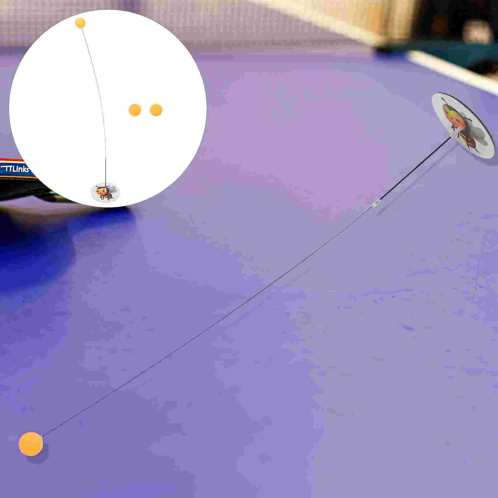 

-pong Training Device Table Tennis Trainer Gear Tools Balls Accessory Practicing Portable for Robot