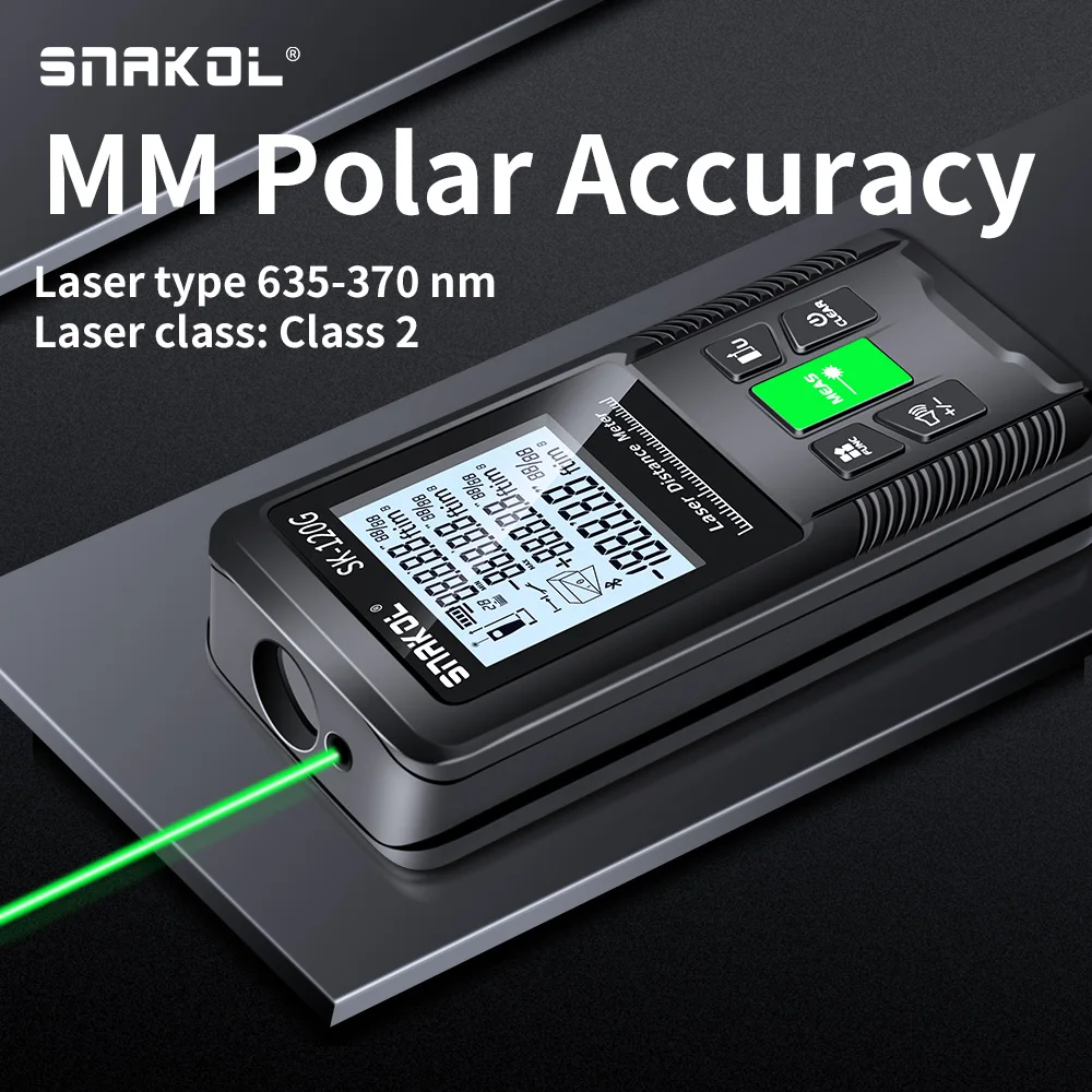 新品　Snakol レーザー距離計　グリーンライト　120m 新品 Snakol レーザー距離計 グリーンライト 120m｜Yahoo!フリマ（旧