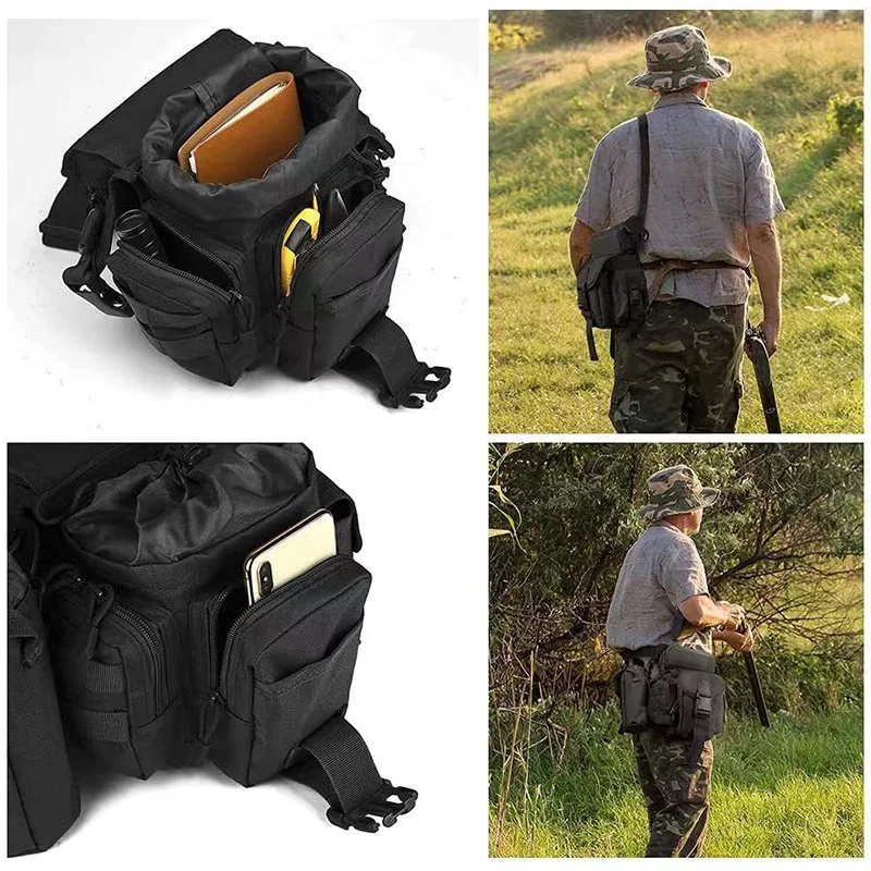 Waterproof Tactical Leg Bag Bicycle Motorcycle Pack Men Multifunction Military Thigh Backpack Outdoor Hiking Fishing Hunting Bag