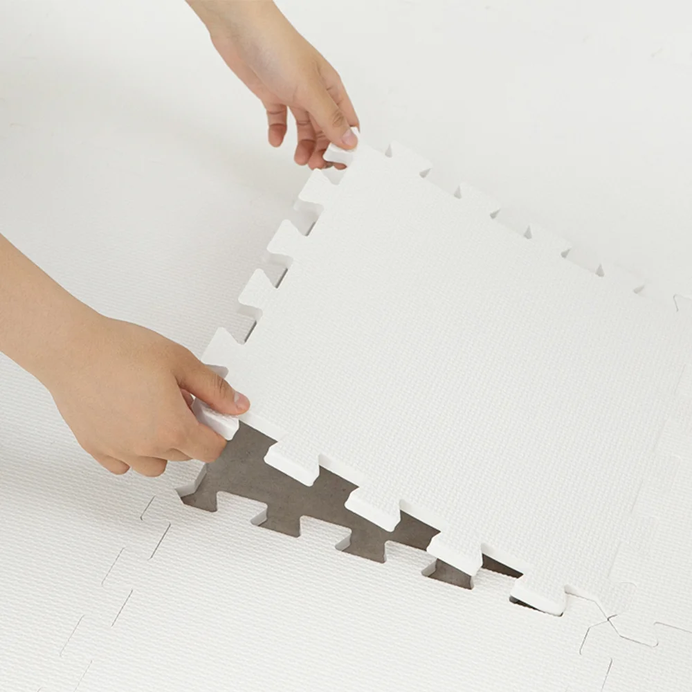 16pcs 1.2cm Baby Play Mat Stripe Foam Baby Playmat Pet Activity Puzzle Mat Toys Carpet EVA Sound Insulating Pad