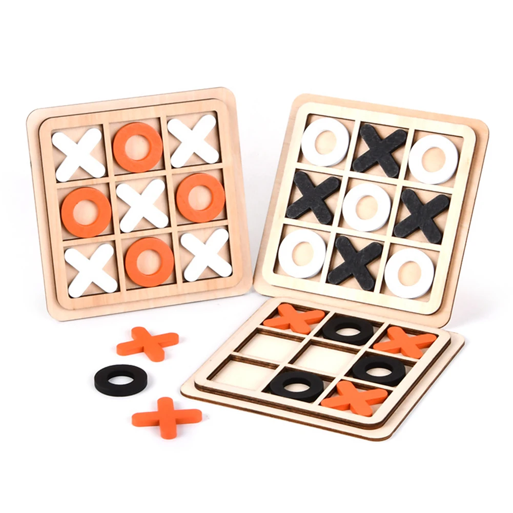 kleurstof ondergeschikt ernstig Game X O Blokken Tafelblad Houten Bordspel Voor Kinderen Tic Spel Voor  Kinderen Volwassenen Houten Bordspel Strategie Puzzel 1Set| | - AliExpress