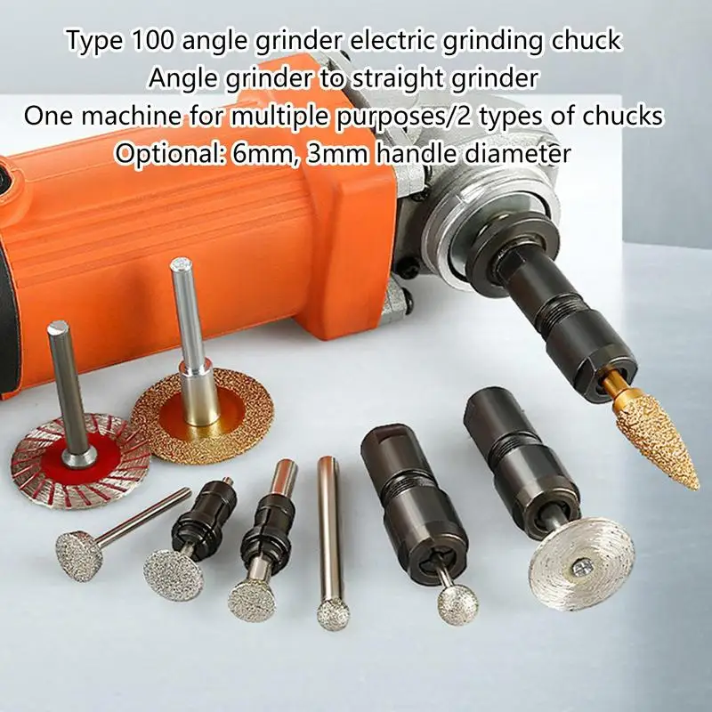 

Direct Grinding Conversion Head Stable Efficient Thread Abrasive Tools Lightweight Grinders Power Tools For Craftsmen And