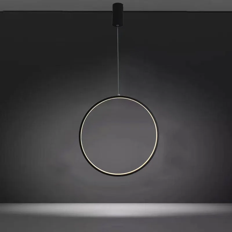 Circle Ring Light Bar Pendant Lighting for front desk restaurant window shop pendant lights,pendant lamp