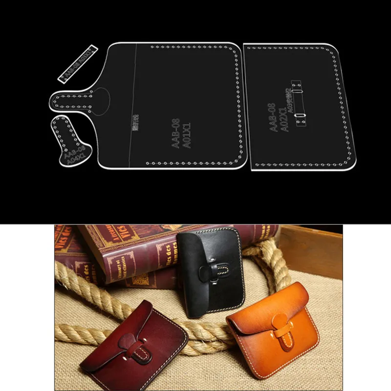 Handbag Acrylic Template Wallet Leather Pattern Acrylic Leather Templates  for Bags, 5 Pieces - AliExpress