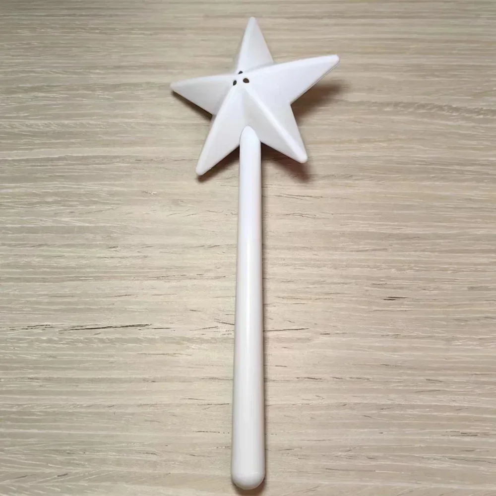 1/3 Hole Fairy Star Stick Salt & Pepper Shaker Magic Wand Spices Dispenser Cute Creative Kitchen Salt Control Bottle salt shaker spices bottle salt pepper shakers