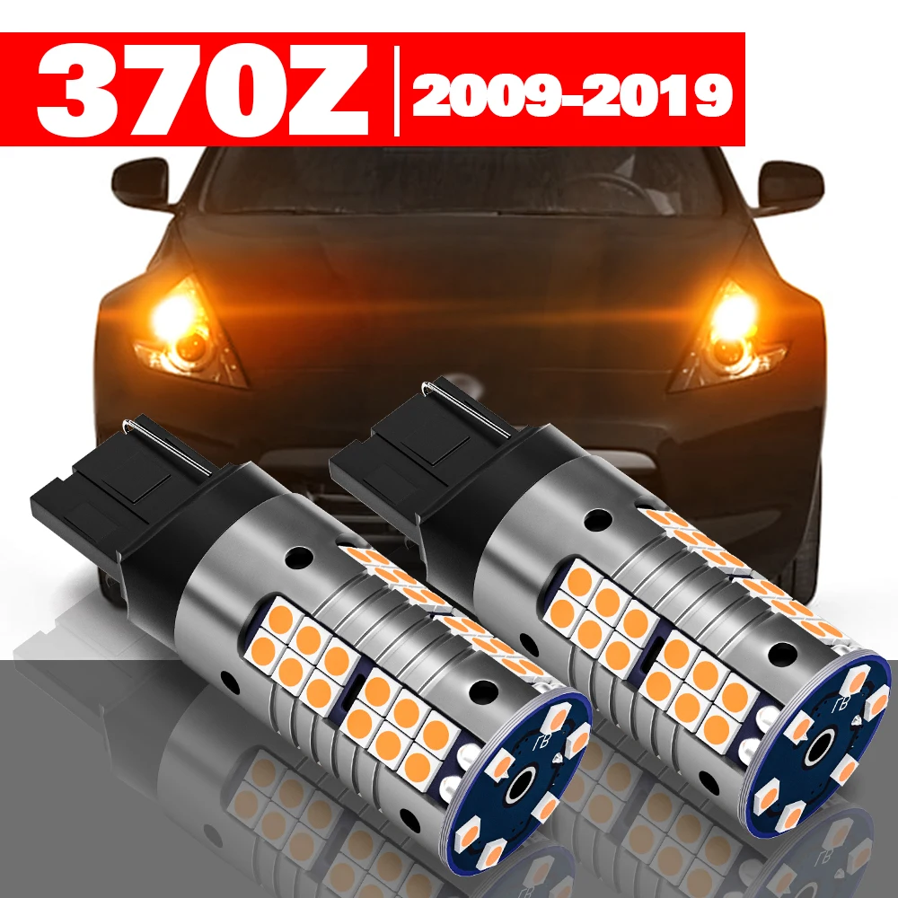 

For Nissan 370Z Z34 2009-2019 Accessories 2pcs LED Turn Signal Light 2010 2011 2012 2013 2014 2015 2016 2017 2018