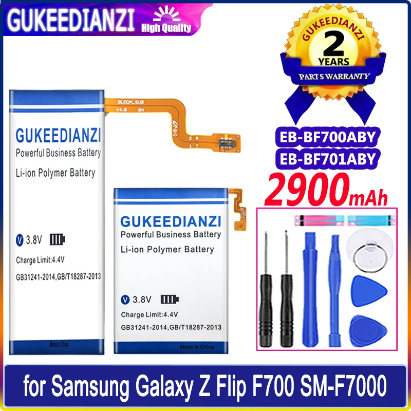 

Аккумулятор GUKEEDIANZI для Samsung Galaxy Z Flip F700, 1500 мАч