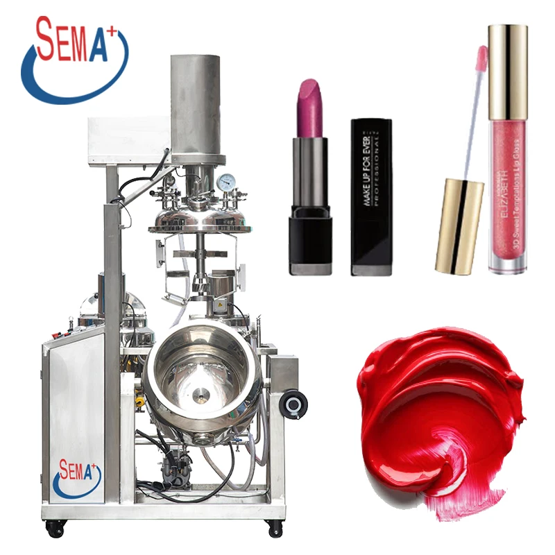 Cream Cheese Making Machine Cosmetic Cream Vacuum Homogeneous