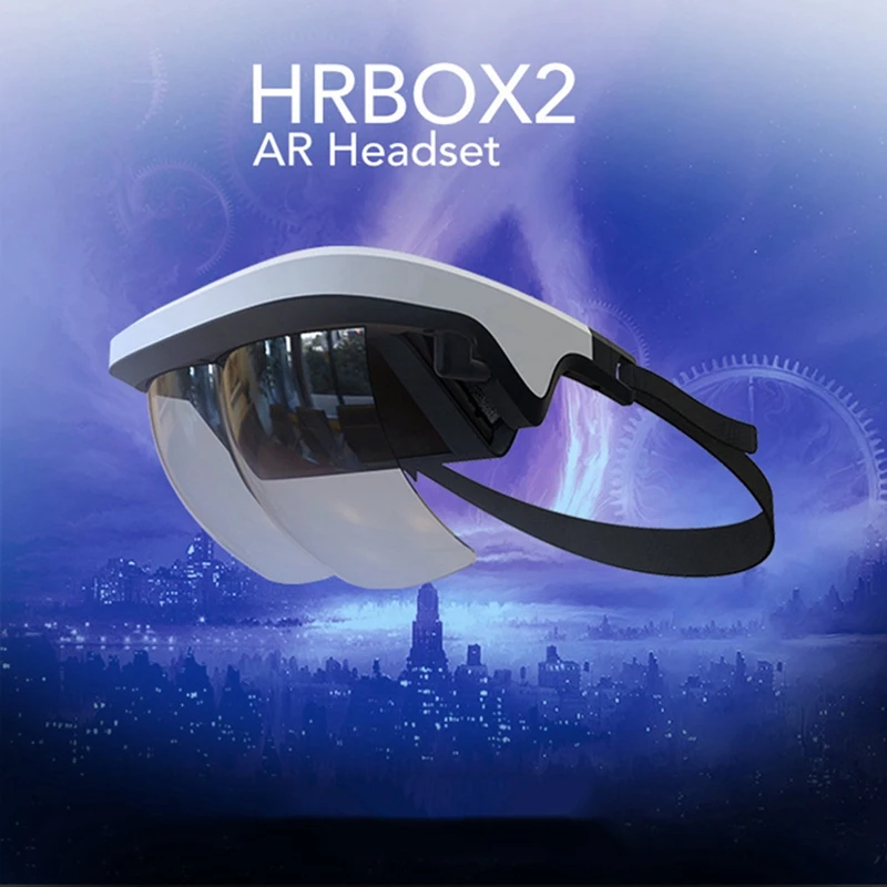 2X AR Headset, Smart AR Glasses 3D Video Augmented Reality VR Headset Glasses For Iphone & Android 3D Videos And Games