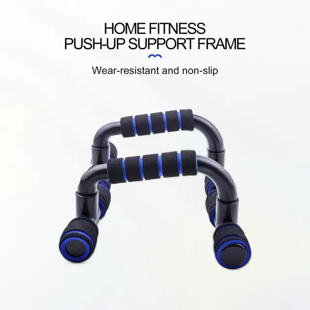 Soporte para flexiones de espuma gruesa, silenciosa, resistente al  desgaste, barras de realce para suelo, entrenamiento en casa, 1 par –  compra los