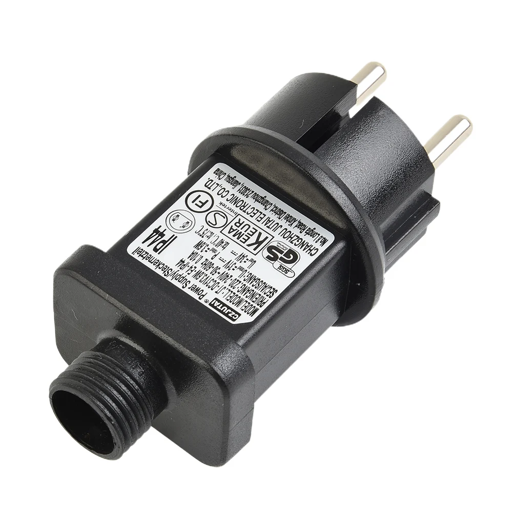 IP44 31V Max 3.6W LED Power Socket Plug Power Supply Adapter Transformer Driver  LED Power Socket Plug Outdoor String Lights