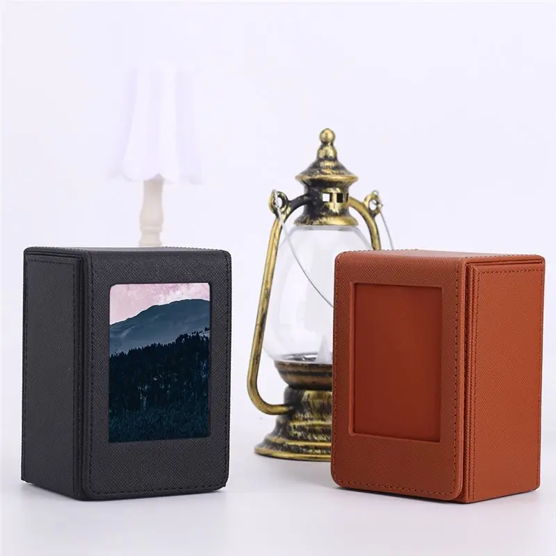 B24B Fujifilm Instax Mini 12 11용 인스턴트 필름 사진 보관함-3인치 미니 필름 프레임 사진 디스플레이 케이스 카메라