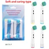 16/20PCS Extra Soft Bristles Fit for Sensitive Gums Care Round Head for Oral b Braun Type 3756 3757 3744 3765 4729 4731 6