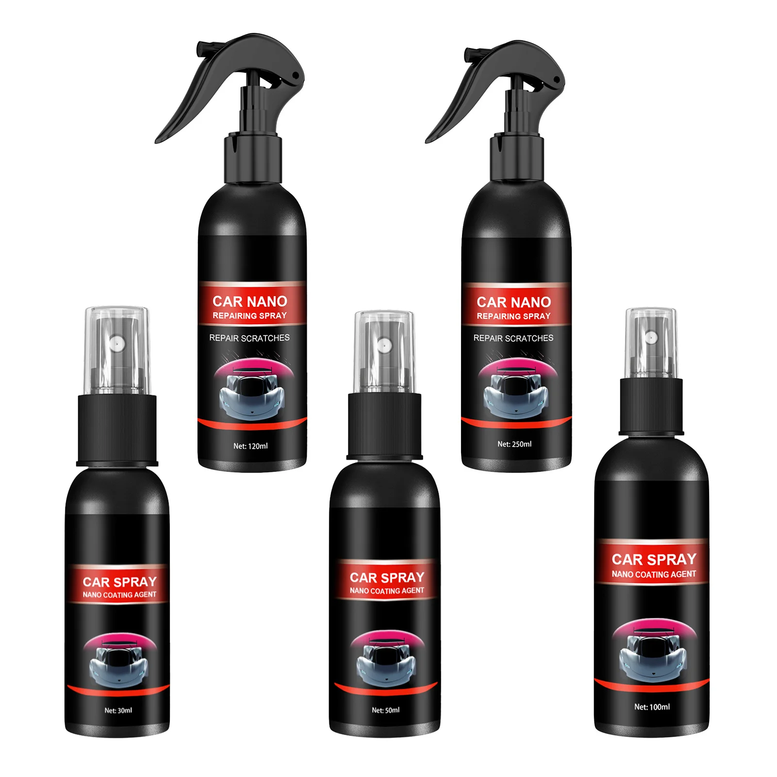 Auto Nano Repating Spray Car Repair Scratches Repair Coating Polish Restorer Products Scratch Detailing Removal Cleaning Tool