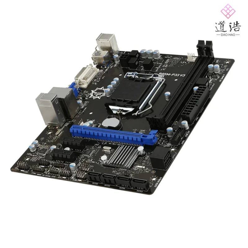 For B85M-P33 V3 Motherboard 16GB LGA 1150 DDR3 Micro ATX B85 Mainboard 100% Tested Fully Work 3 For B85M-P33 V3 Motherboard 16GB LGA 1150 DDR3 Micro ATX B85 Mainboard 100% Tested Fully Work