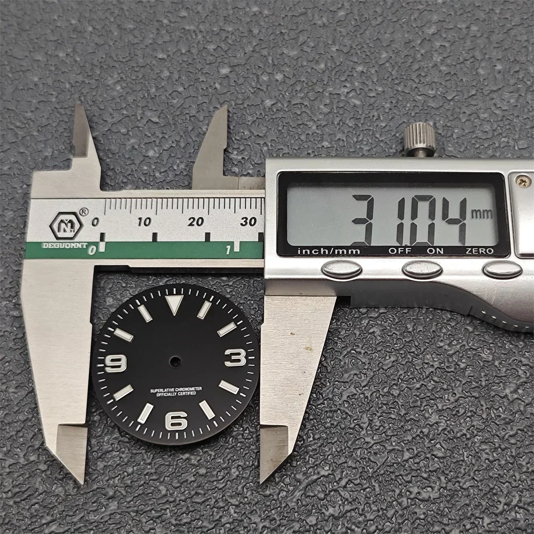 Luminous Watch Dial - Premium 28.5mm & 31mm Watch Faces - Explore 369 Design