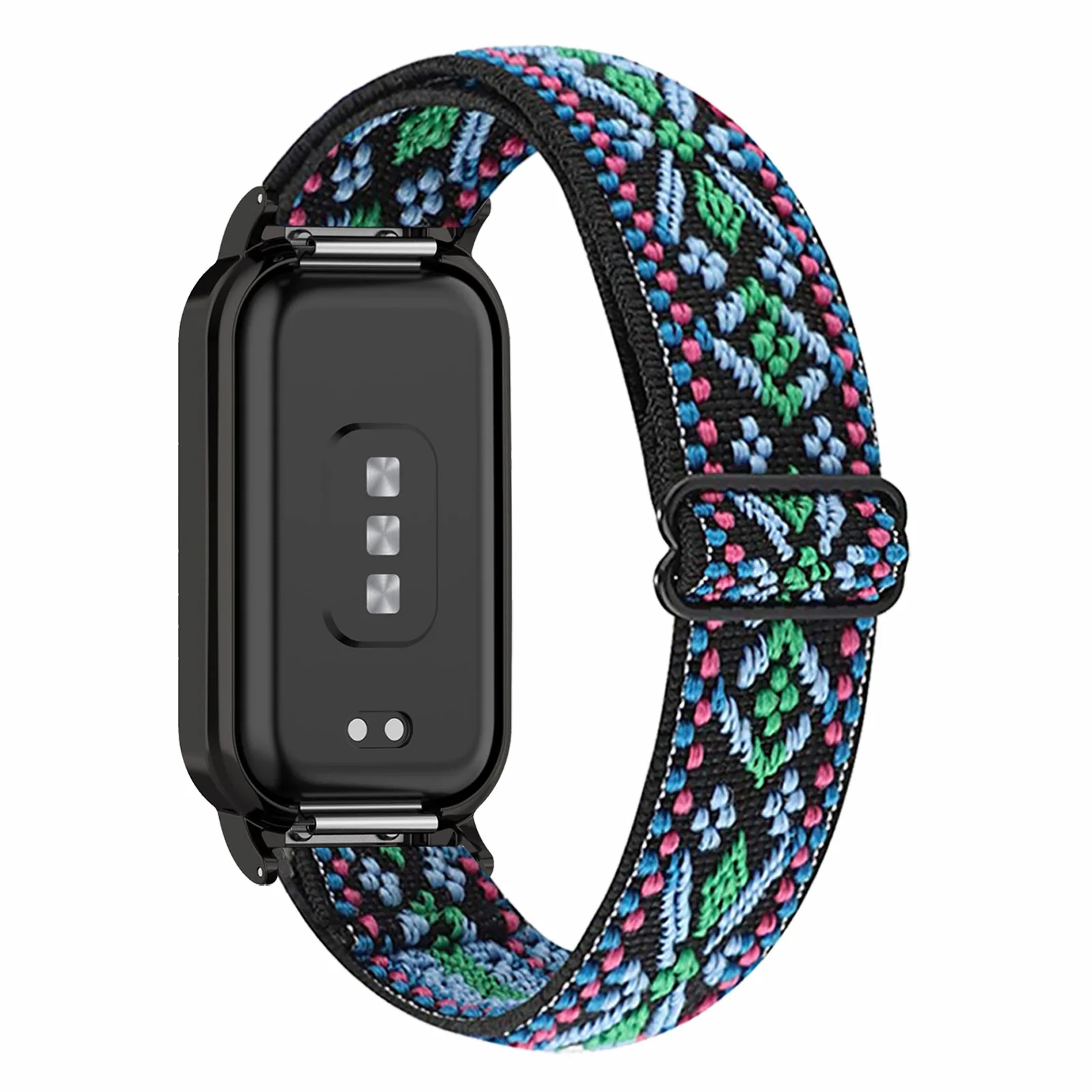 화웨이 밴드 8 스트랩 스포츠 루프 시계 밴드 손목 밴드 교체 화웨이 밴드 7 Smartwatch에 대한 탄성 나일론 팔찌 밴드