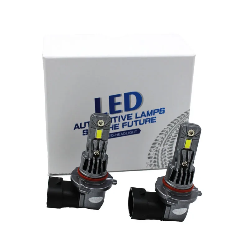 HB4 9006 9005 HB3 LED 헤드라이트 키트 콤보 2 개 전구, 6500K 하이 로우 빔, 슈퍼 화이트 브라이트