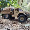 Rbrc Naughty Dragon Ural 4wd Military Card Fj40rc Off Road Remote Control Climbing Vehicle Modified Toy Model 2