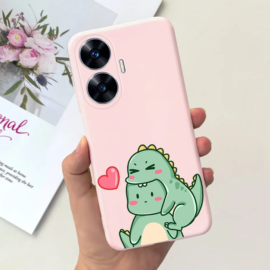 Cute Cartoon Flower Silicone Phone Case - Soft Slim Shockproof Bumper
