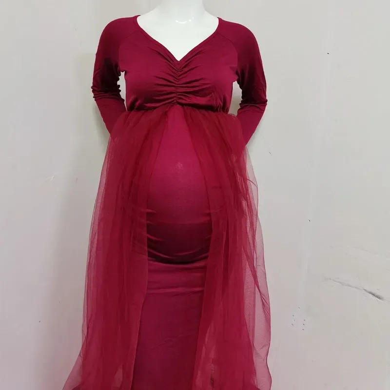 sexy-maternity-photography-dresse-props-shoulderless-pregnancy-long-dress-maxi-gown-baby-showers-for-pregnant