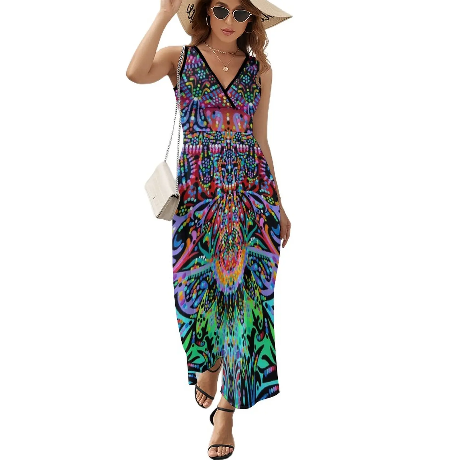 

Mandala Energy Sleeveless Dress womens clothing dresses for women 2023 luxury designer party