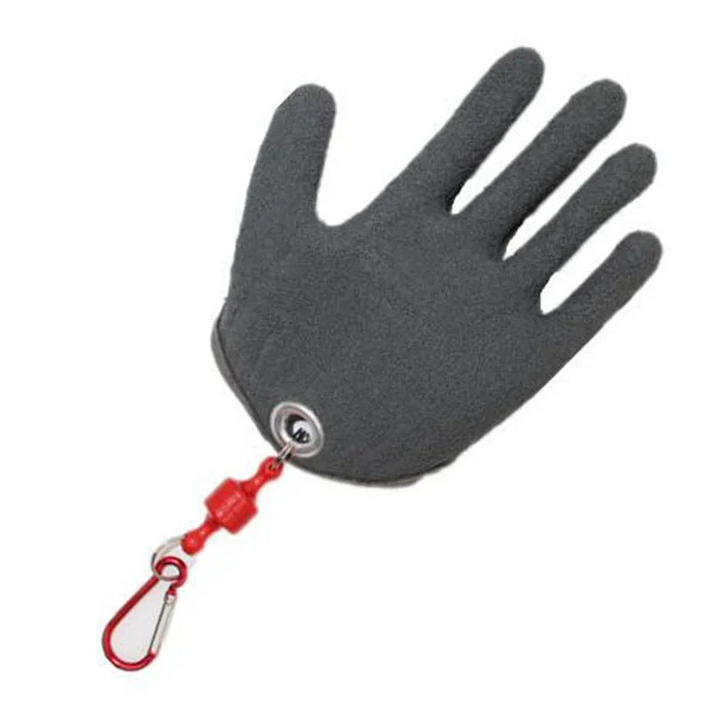 

Fishing Gloves Catch Fish Anti-slip Durabl Knit Full Finger Waterproof Work Cutproof Glove Clasp Left Right Apparel Protect Hand