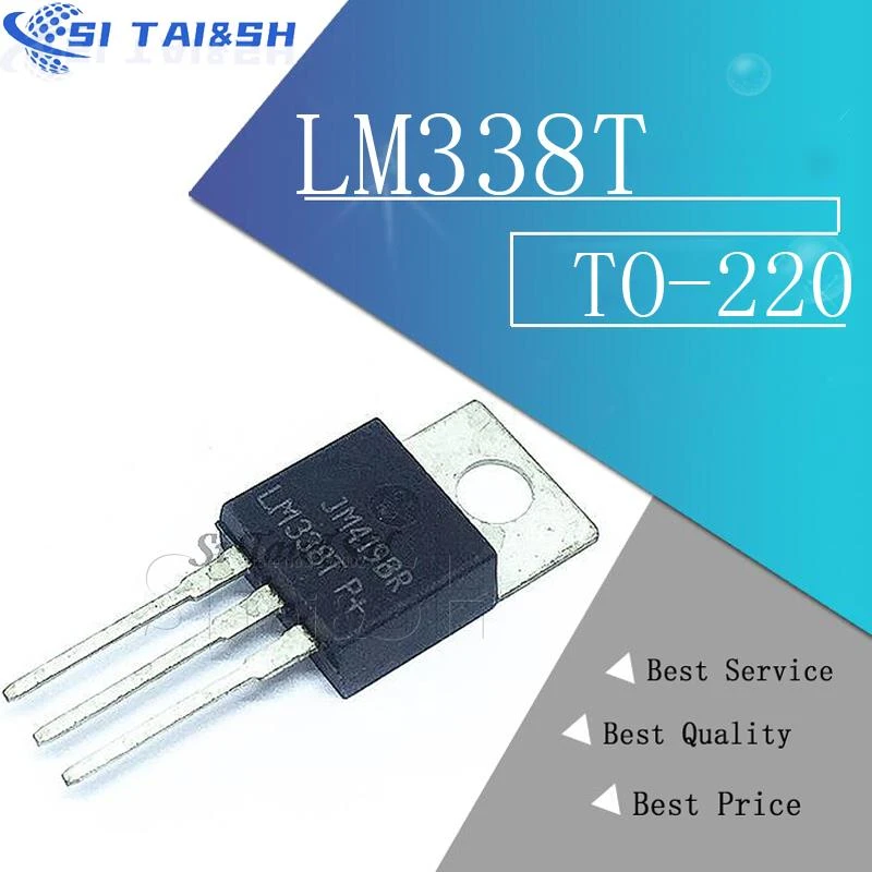10PCS LM338T TO220 LM338 TO 220 338T new and original IC|Integrated ...