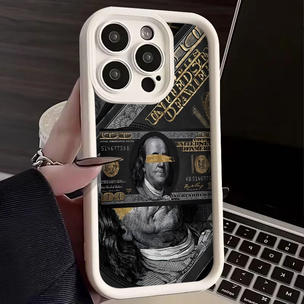 Stylish USD Dollar Design Soft TPU Phone Case - Premium Back Cover